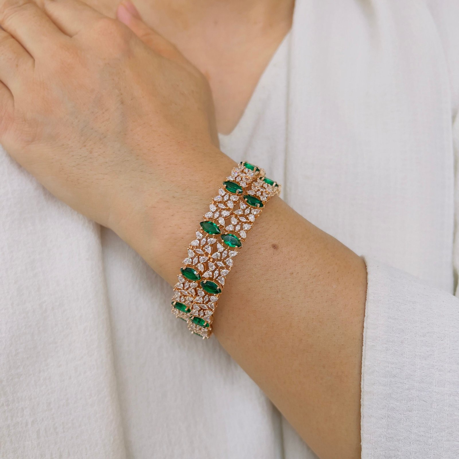 Celeste Diamond Bangle