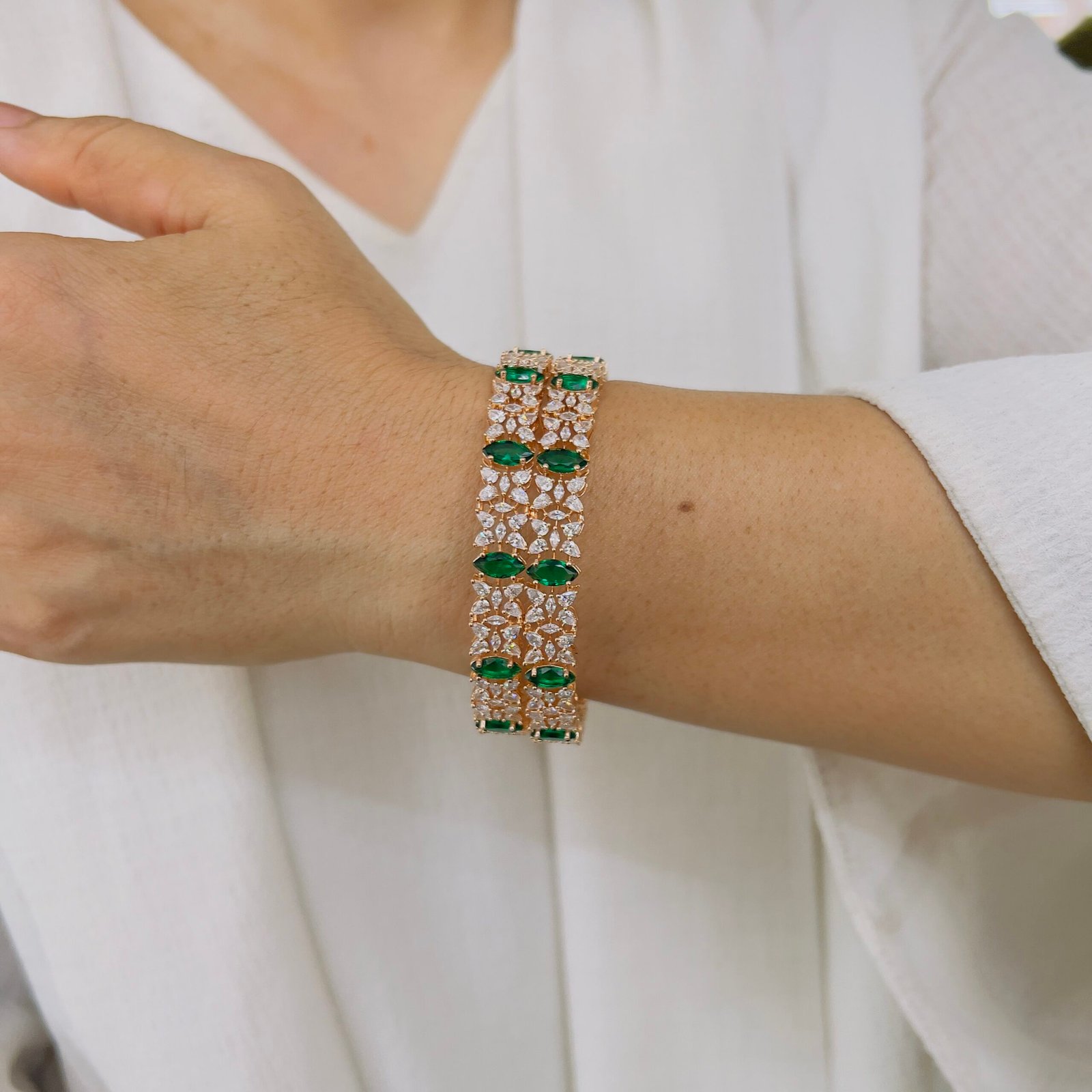 Celeste Diamond Bangle - Image 2