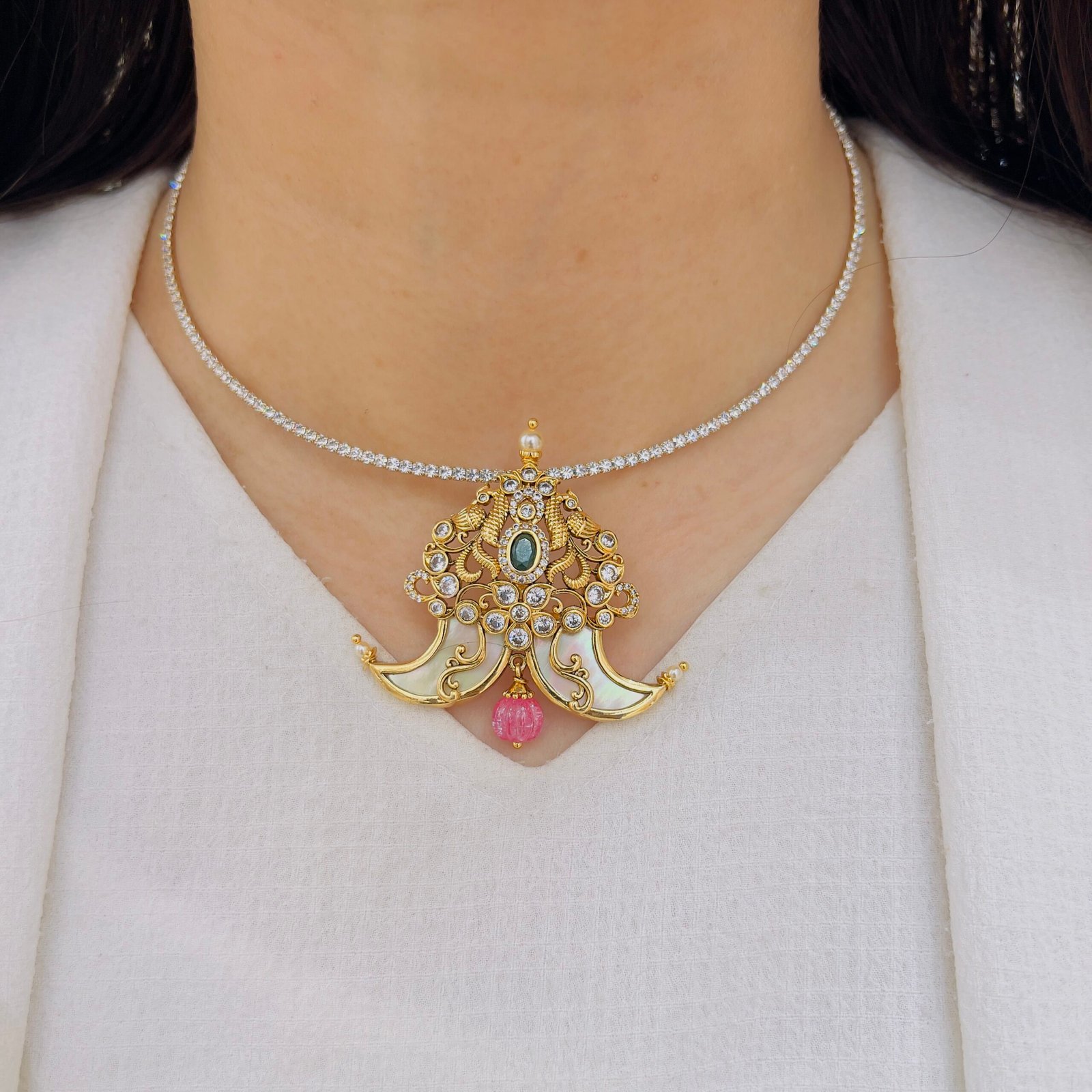 Divine Charm Temple Pendant