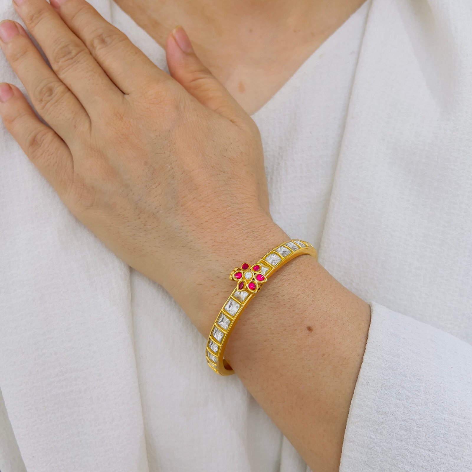 Heritage Charm Bangle