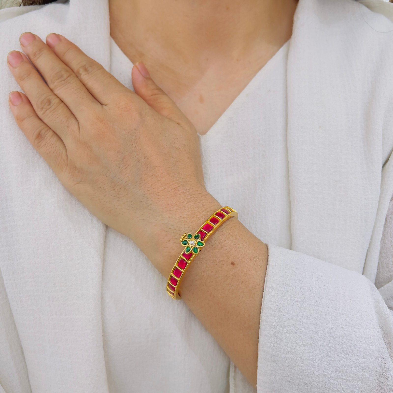 Sacred Motif Bangle - Image 3