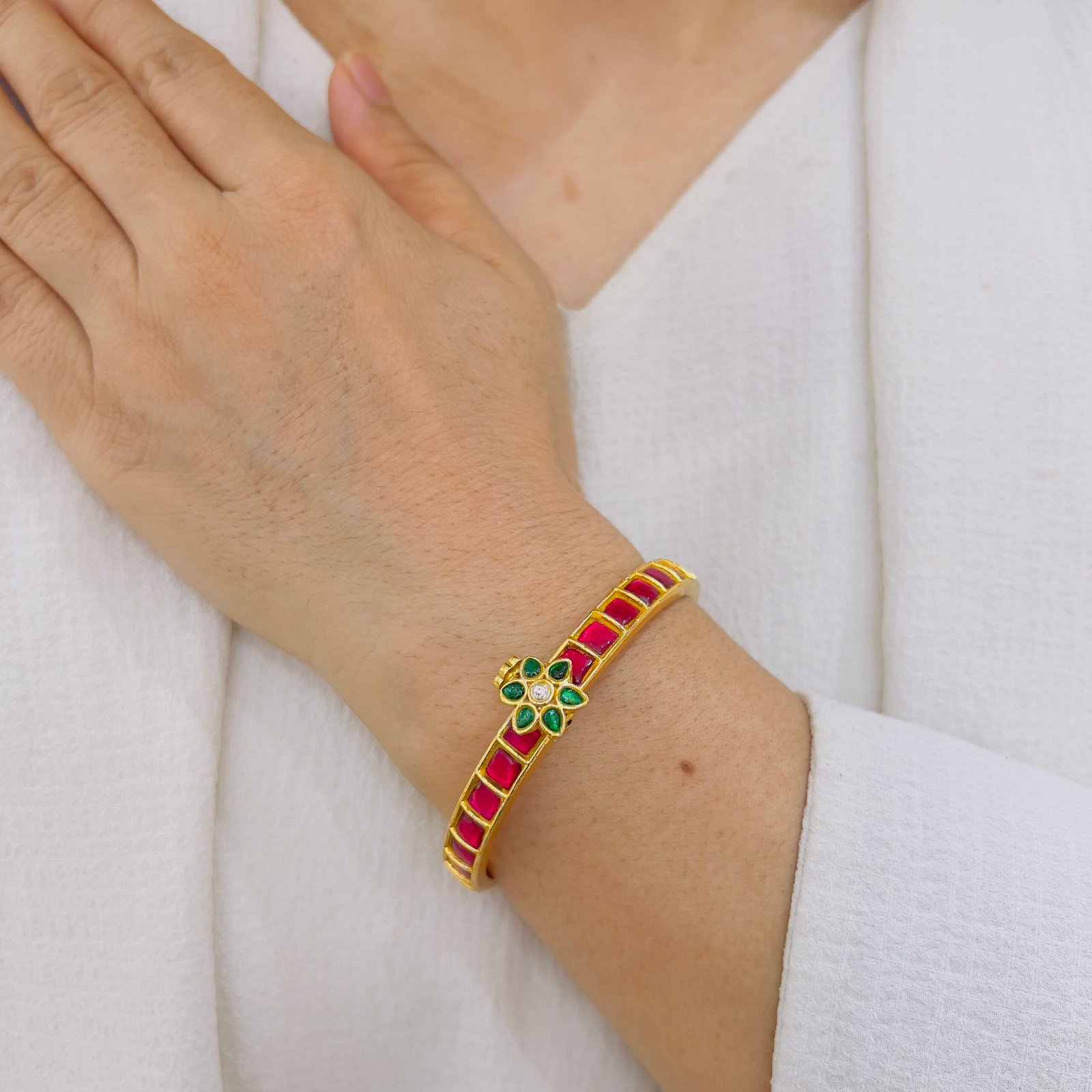 Sacred Motif Bangle - Image 2