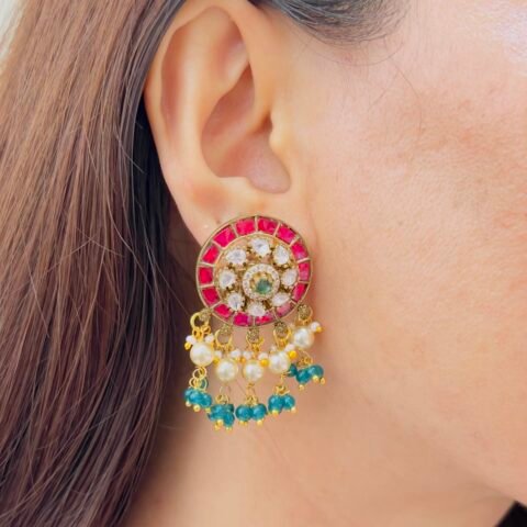 Heritage Beauty Jadau Studs