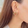 Artisan-Inspired Jadau Studs