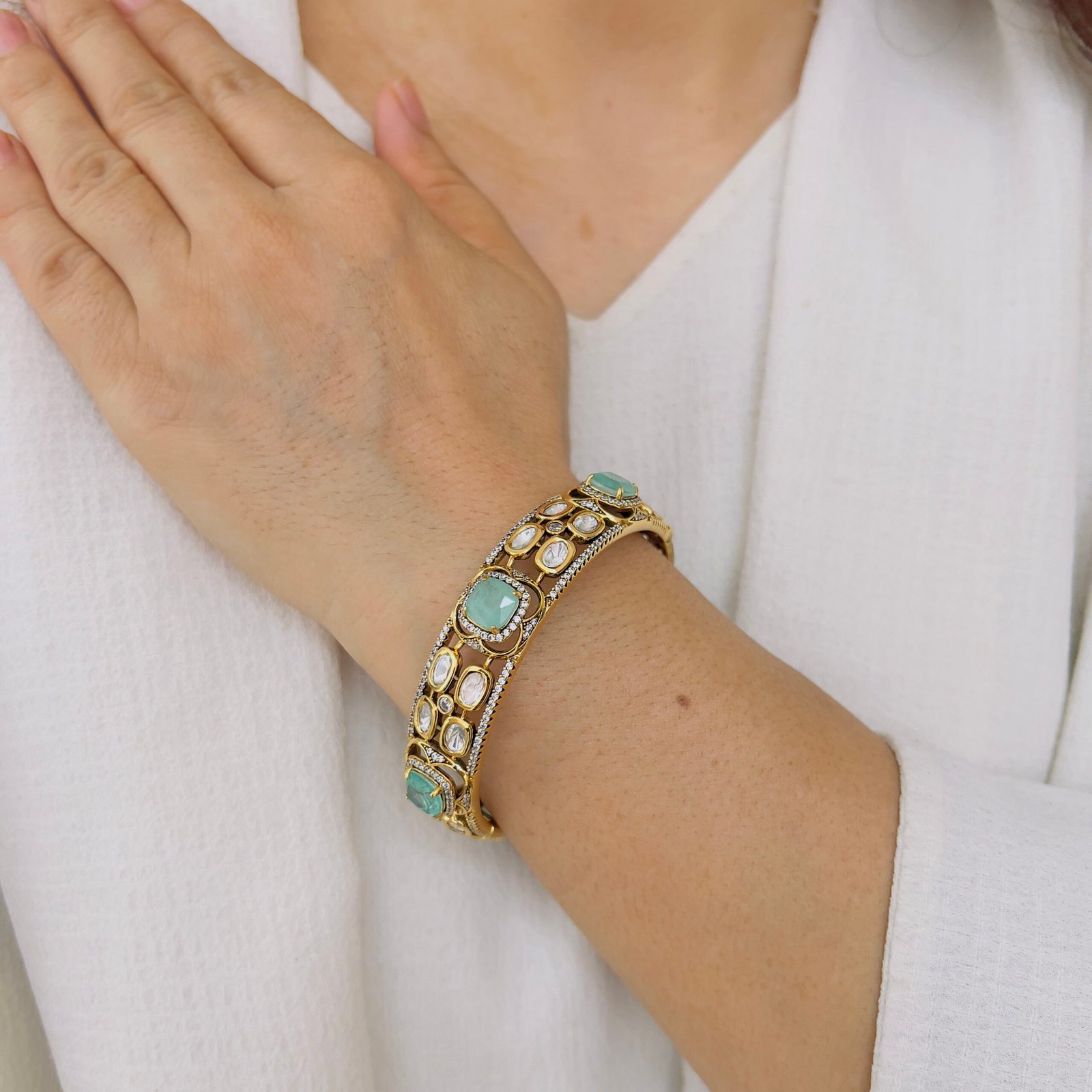 Palace Bloom Bangle - Image 7