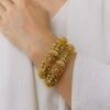 Festive Elegance Temple Bangles