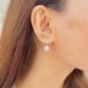 Pearl Earrings with a Sophisticated Finish